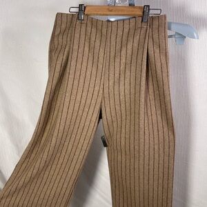 Classic Brown Striped Women’s Pants - pric loved in great condition